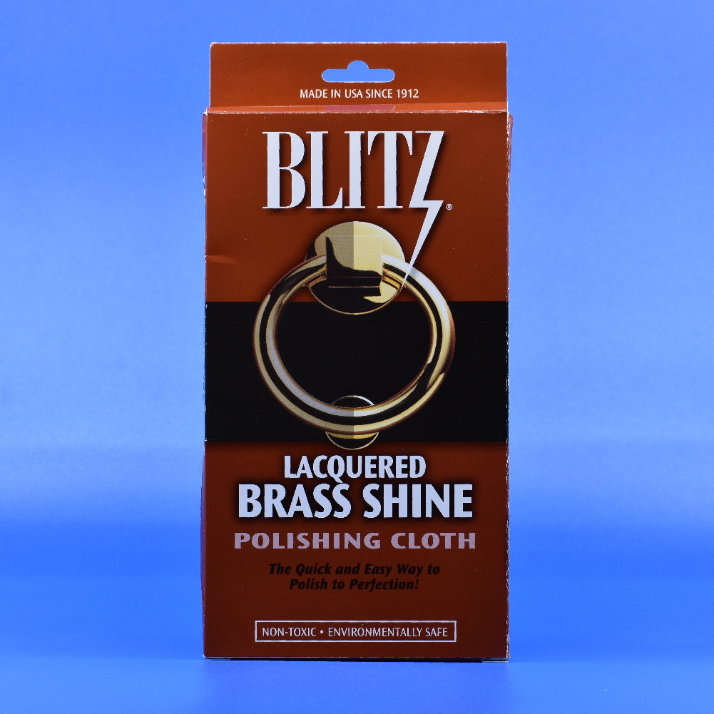 Lacquered Brass Care Cloth