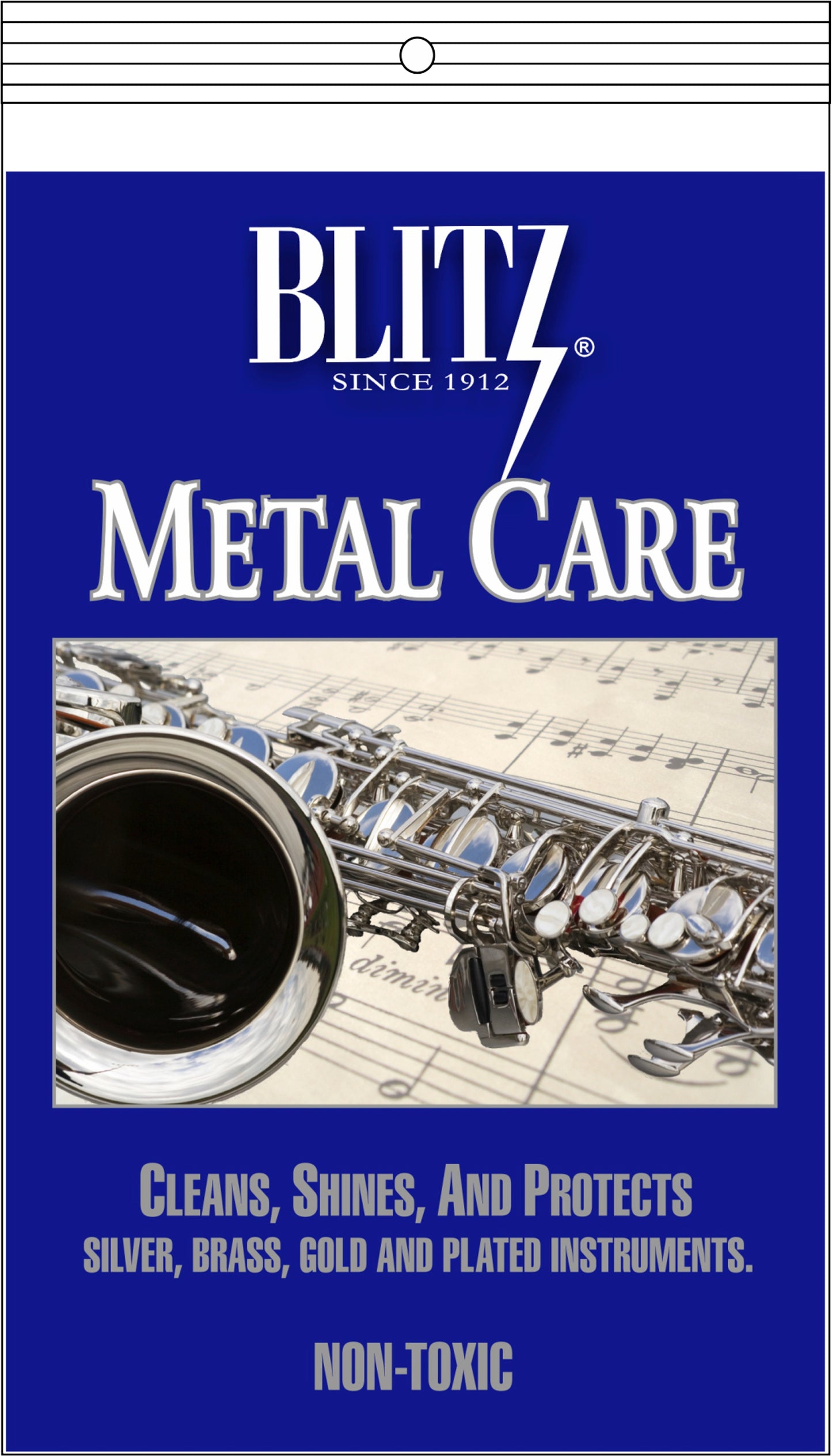 Metal Care Cloth for Musical Instruments