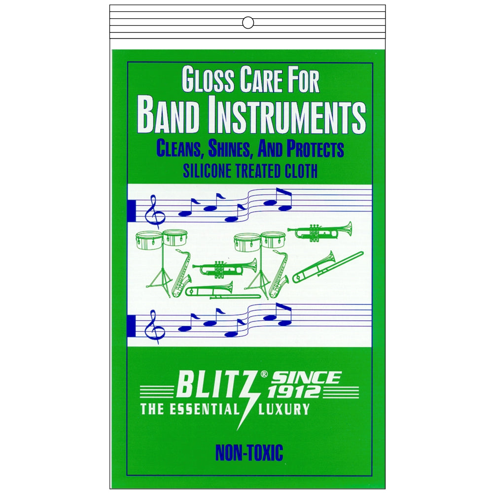 Gloss Care Cloth for Band Instruments