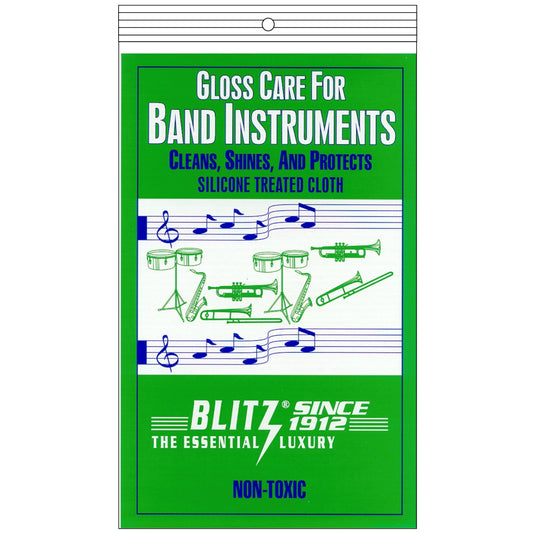 Blitz Gloss Care Cloth for Band Instruments