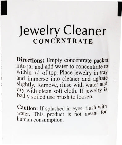 Blitz Gem and Jewelry Cleaner Concentrate (4 packets)