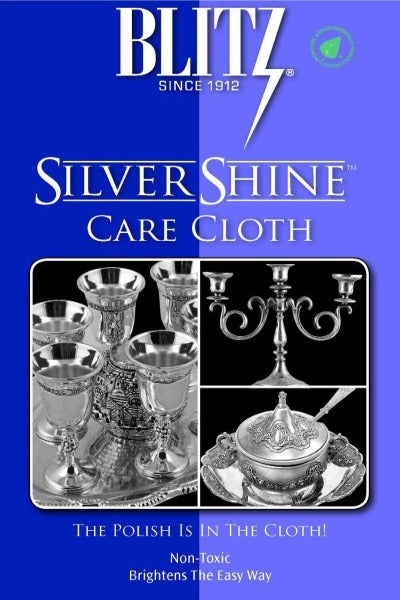 Sterling Silver Shine Polishing Cloth - Blitz Inc. – Blitz Manufacturing  Inc.