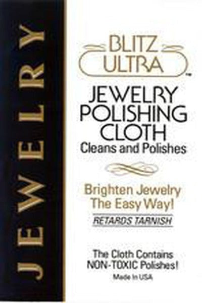 Baublerella | Glitzy Glove | Jewelry Polishing Cloth Mitt | Anti-Tarnish |  Safe on Silver, Gold, and Brass | Handcrafted Mitt