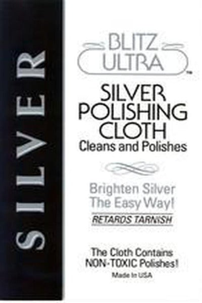 Blitz Silver Polishing Cloth – Boomer Music Company