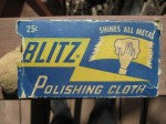 Blitz Cloth Found from the 1950's Still Works!