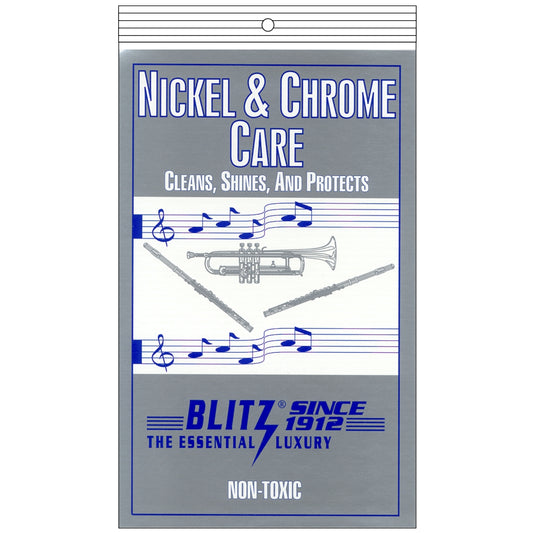 Blitz Nickel and Chrome Care Cloth