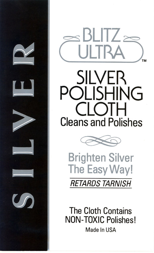 Blitz Ultra Silver Polishing Cloth