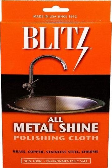 Stainless Steel Care Cloth - Restore Brilliant Shine! - Blitz Inc. – Blitz  Manufacturing Inc.