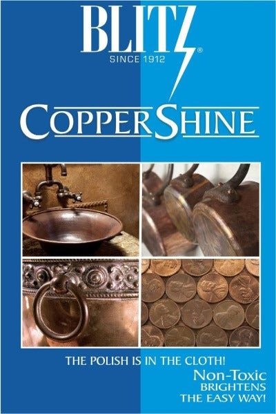 Copper Shine Polishing Cloth